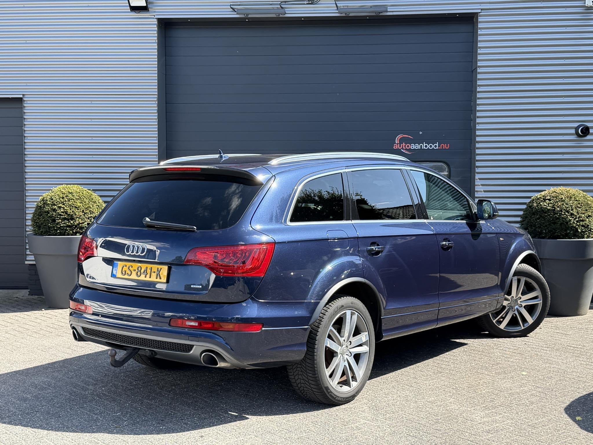 Audi Q7 3.0 TDI quattro Pro Line S 5+2 | Panoramadak | Camer, Auto's, Automaat, Zwart, Bi-Xenon koplampen, Blauw