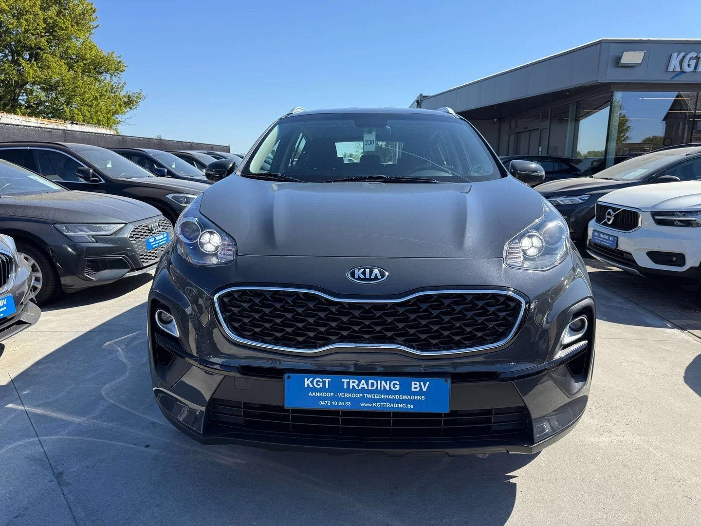 Kia Sportage 1.6i 132PK NAVIGATIE CAMERA CARPLAY LED BLUETOO, Argent ou Gris, Euro 6, Entreprise, Boîte manuelle