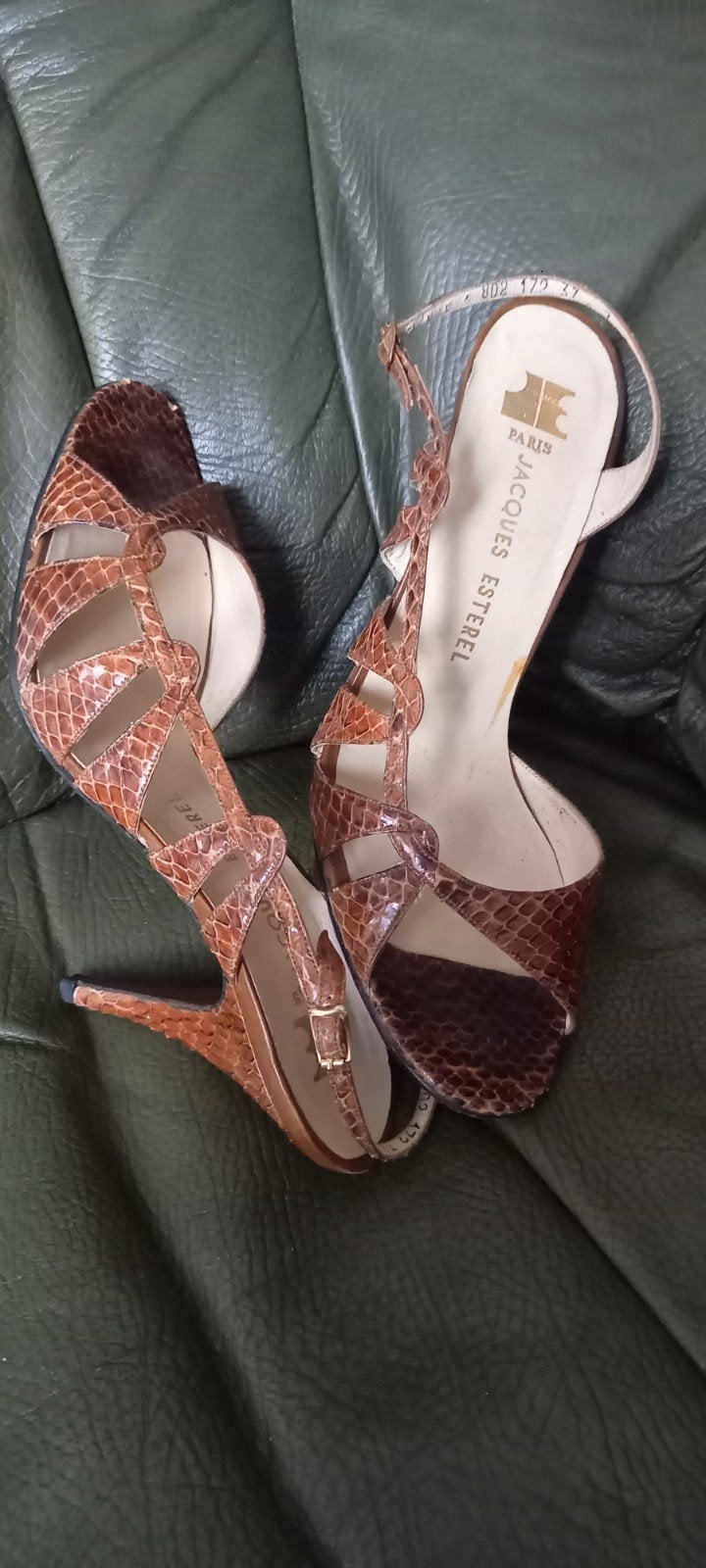 chaussures en cuir  Jacques Estérel   7, Kleding | Dames, Ophalen of Verzenden