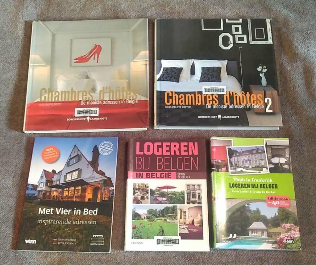 Chambres Dhotes Logeren bij Belgen Met vier in bed, Enlèvement ou Envoi