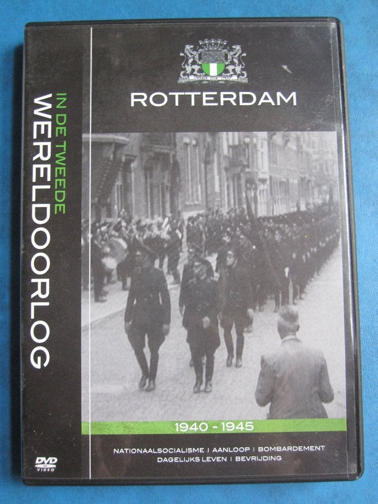 Rotterdam pendant la Seconde Guerre mondiale, CD & DVD, Enlèvement ou Envoi, Comme neuf, Néerlandais, Guerre ou Policier