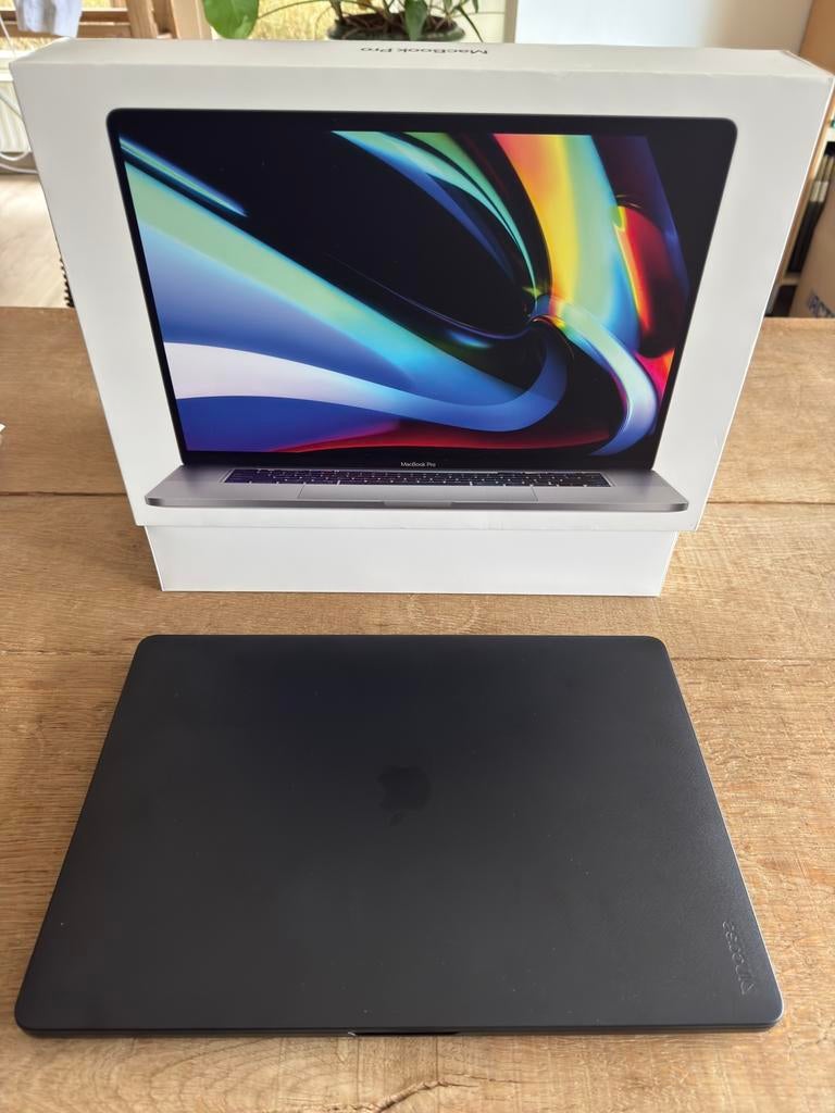 MacBookPro 16”  2019 512 SSD 16gb TouchBar SpaceGray Qwerty, Computers en Software, Apple Macbooks, 2 tot 3 Ghz, Qwerty, 512 GB