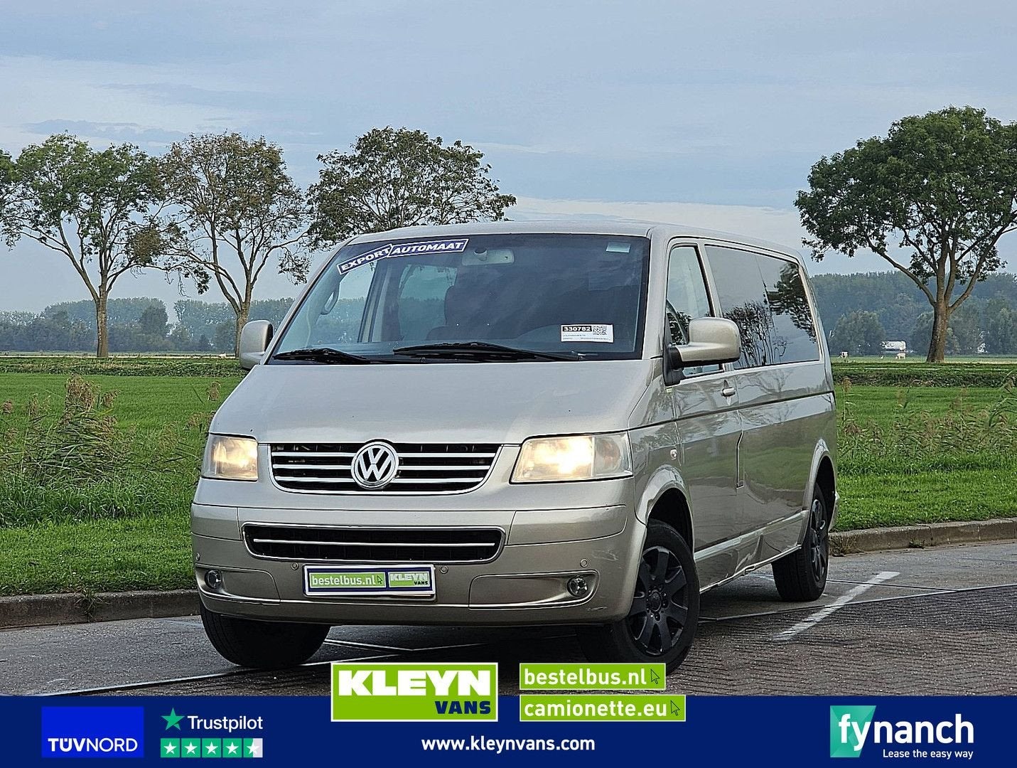 Volkswagen TRANSPORTER 2.5 TDI L2 Dubbele Cabine Automaat 17, Auto's, Automaat, Overige kleuren, 128 kW, Bedrijf