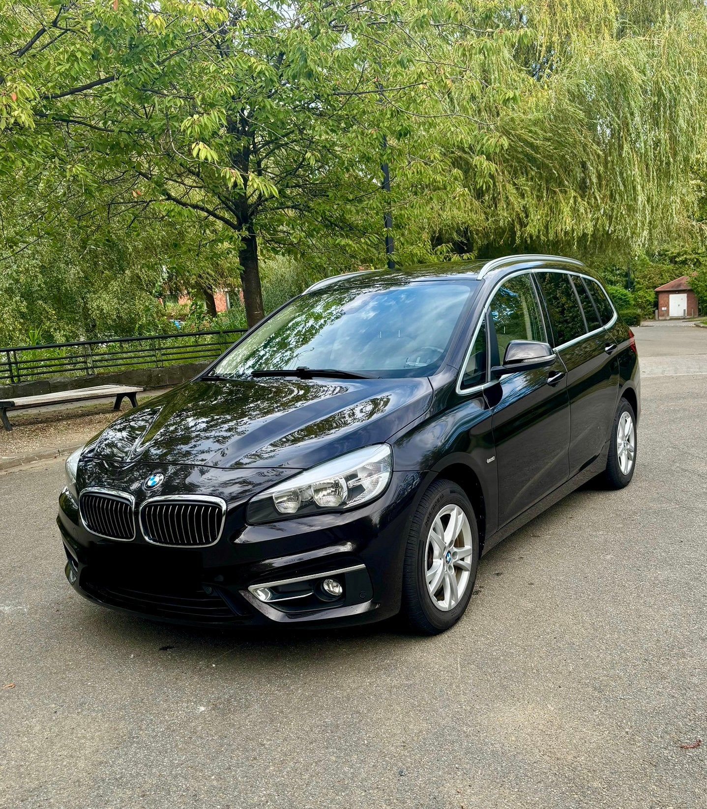 BMW 218d Gran Tourer 2016 | 7 PL | Cuir | Toit Pano | GPS, Autos, Achat, 7 places, 5 portes, Automatique