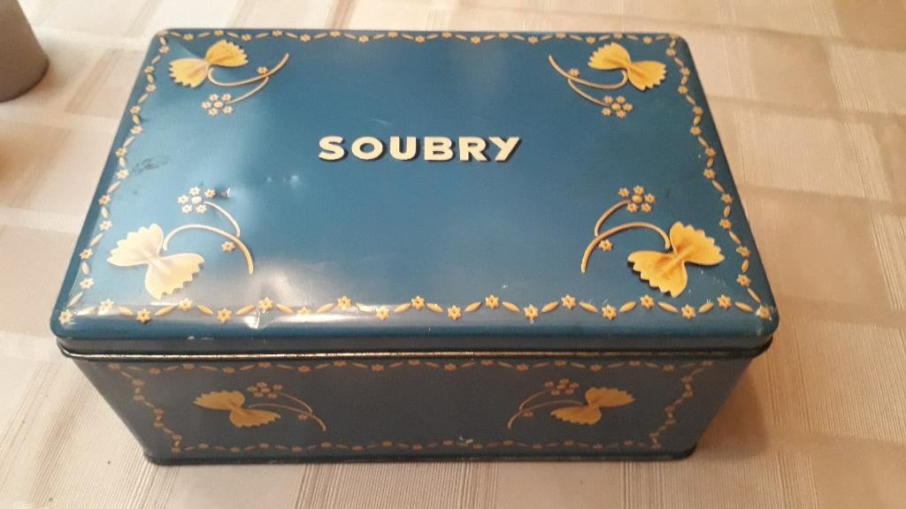 Oude Soubry pastadoos, Verzamelen, Ophalen
