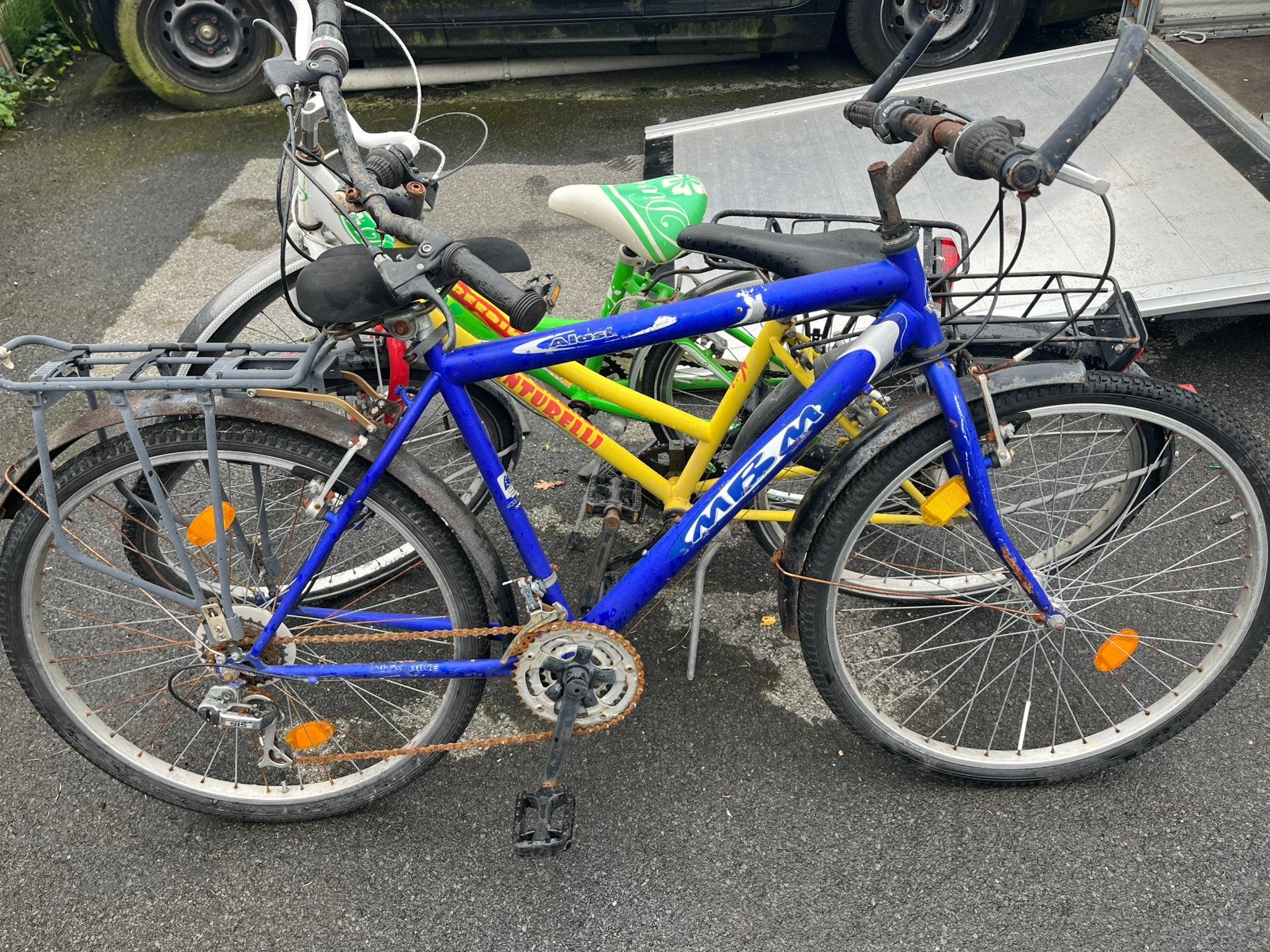 Jongens fietsen  Kaki 24" Blauw 26 "  35 stuk, Ophalen, Gebruikt, 24 inch