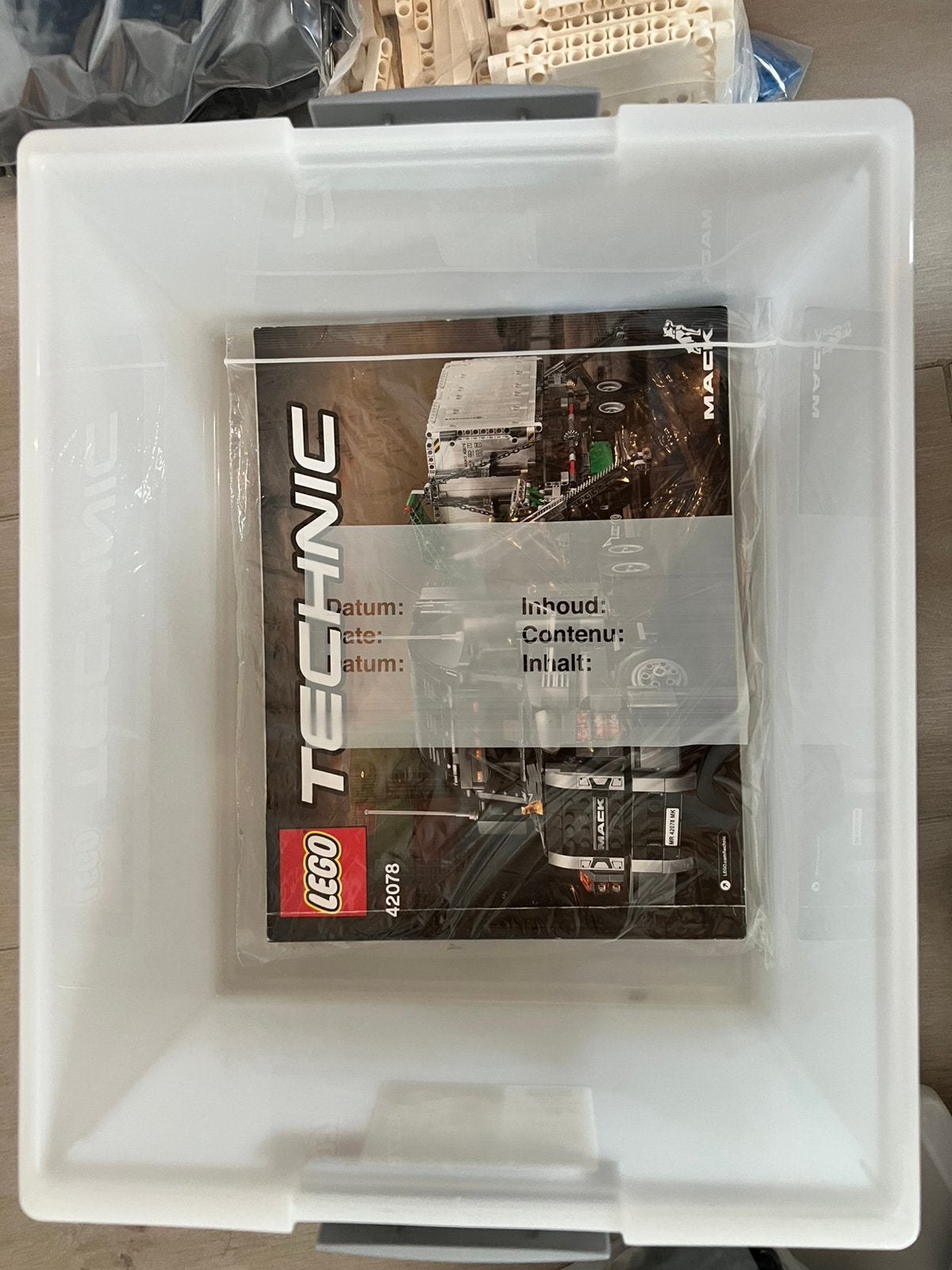 Lego technic 42078 mack anthem, Enlèvement, Comme neuf