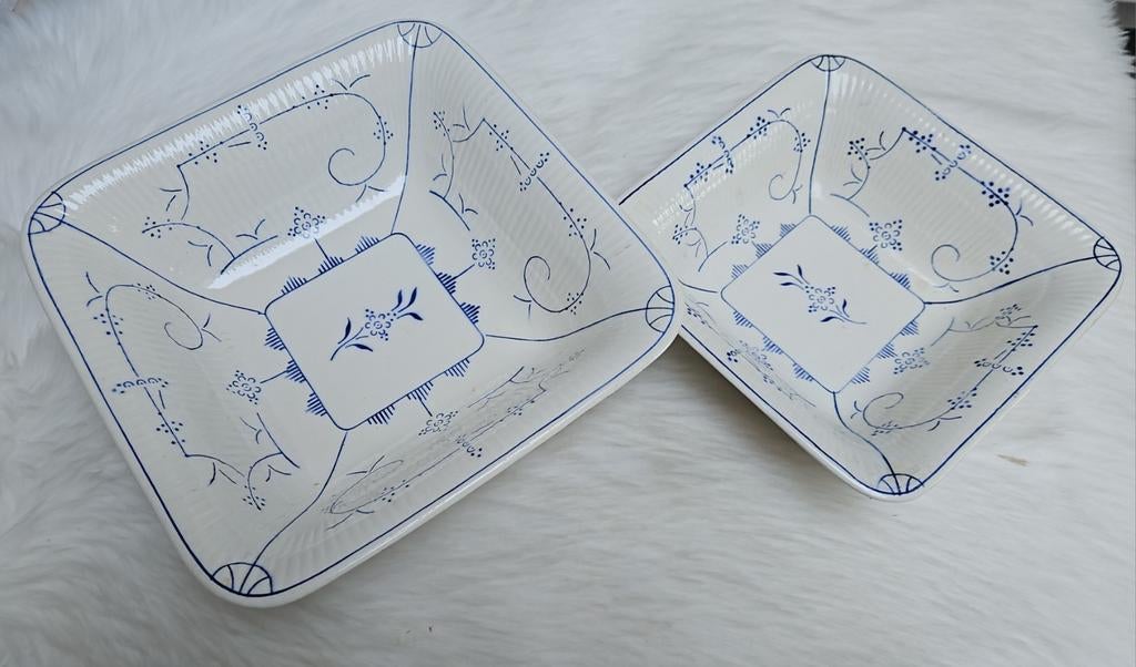 Set de 2 saladiers carrés Boch Copenhague, Enlèvement ou Envoi, Utilisé, Récipient(s)