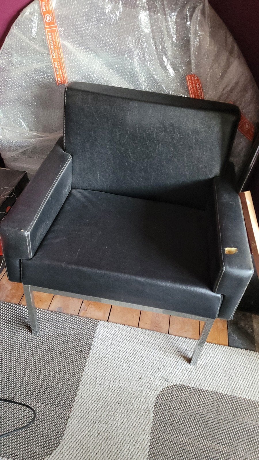 Fauteuil vintage à donner, Enlèvement