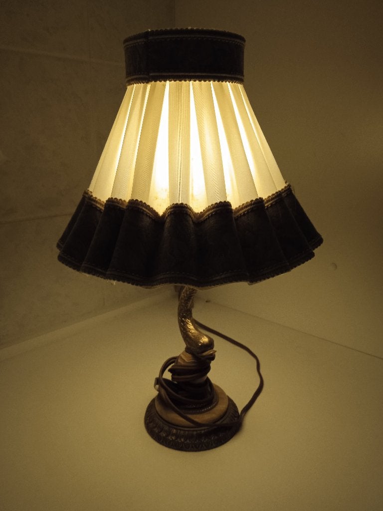 Antieke schemerlamp in werkende staat, Ophalen
