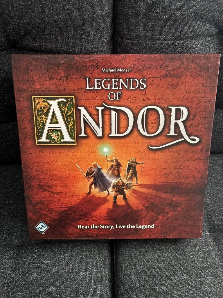 Legends of Andor, Drie of vier spelers, Ophalen of Verzenden, Zo goed als nieuw