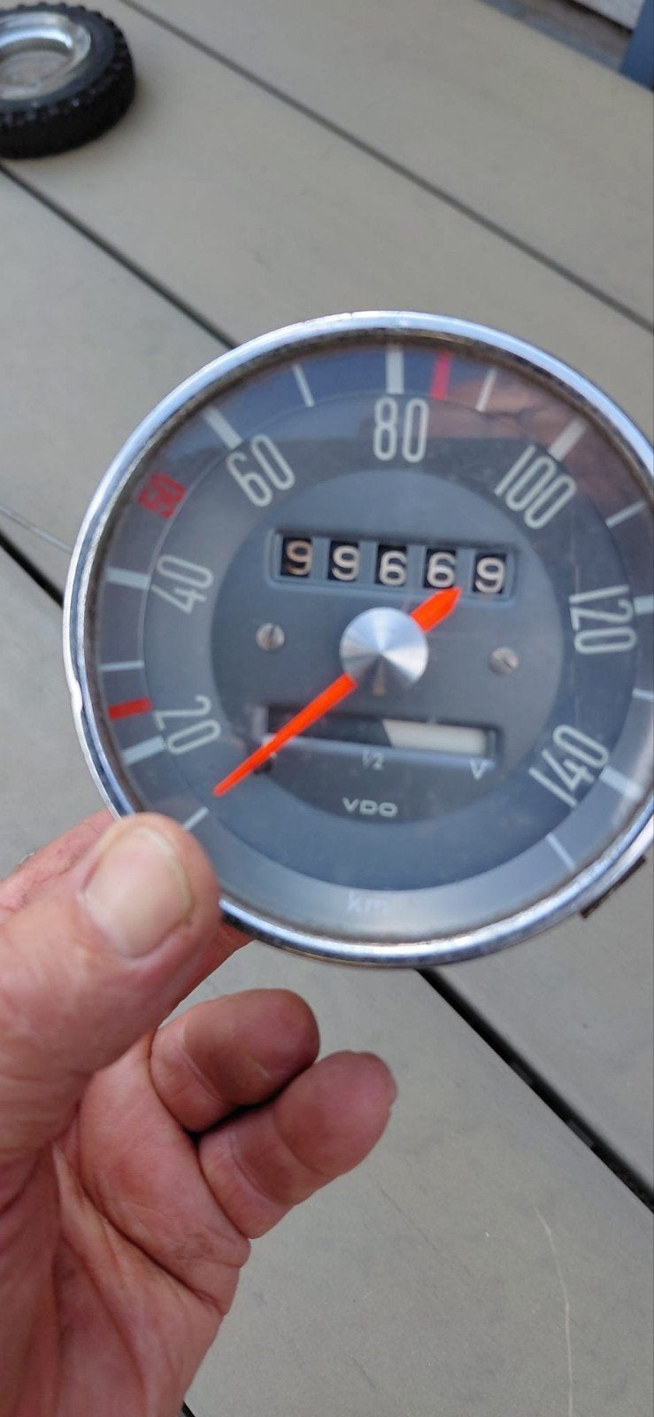 Zeldzame Kilometerteller voor BMW 700 LS 1961/1962, Auto-onderdelen, Dashboard en Schakelaars, Ophalen, BMW