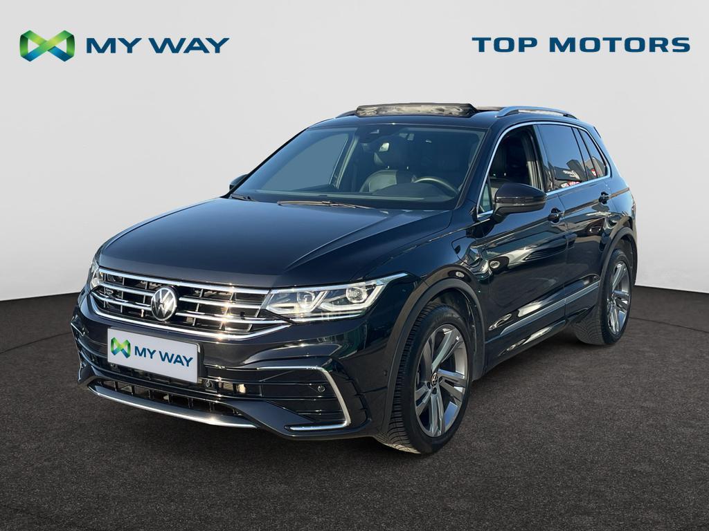 Volkswagen Tiguan eHybrid (PHEV) R-LINE*PHEV*150PK*PANODAK*3, Automaat, 35 g/km, Zwart, https://public.car-pass.be/vhr/103a44e1-d45c-4ac2-8bc0-1b79b0f2722c