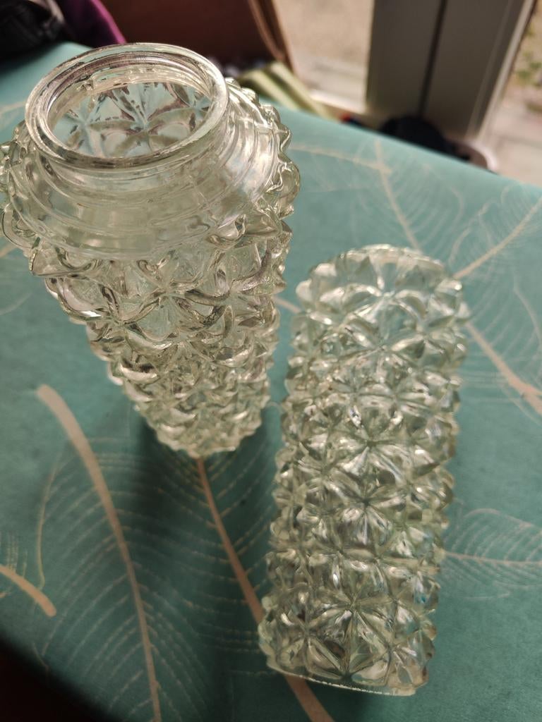 Verres pour appliques mural Vintage Massive, Enlèvement, Verre