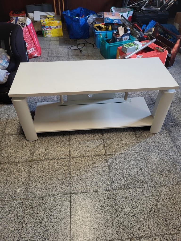 Tv kast wit lak, Ophalen