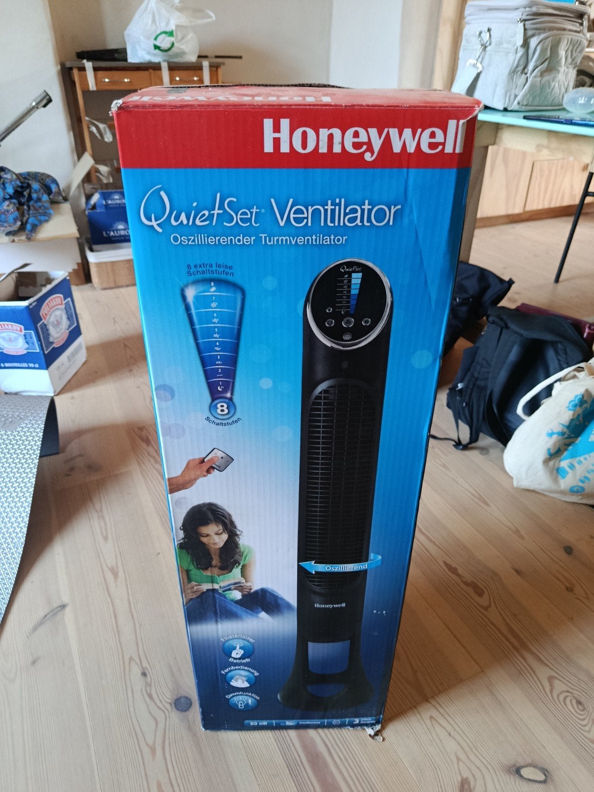 Honeywell HYF290E4, Enlèvement, Ventilateur tour