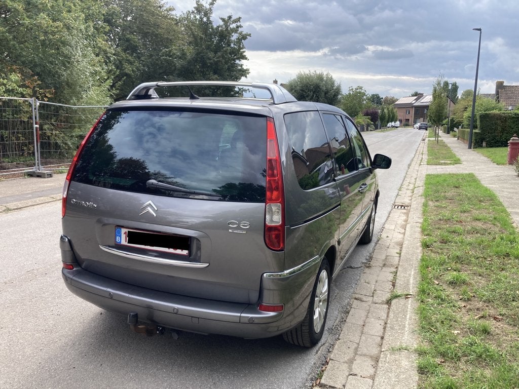 Citroen C8 2.0 HDI Exclusive Automaat 2011 FULL OPTION, Auto's, Euro 5, Monovolume, Zwart, Diesel