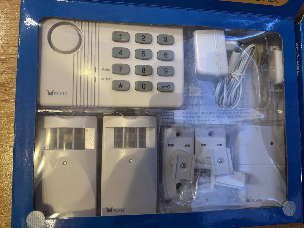 Alarmsysteem PROFILE PR-2100 (Nieuw), Bricolage & Construction, Sans fil, Mouvement, Comme neuf, Enlèvement