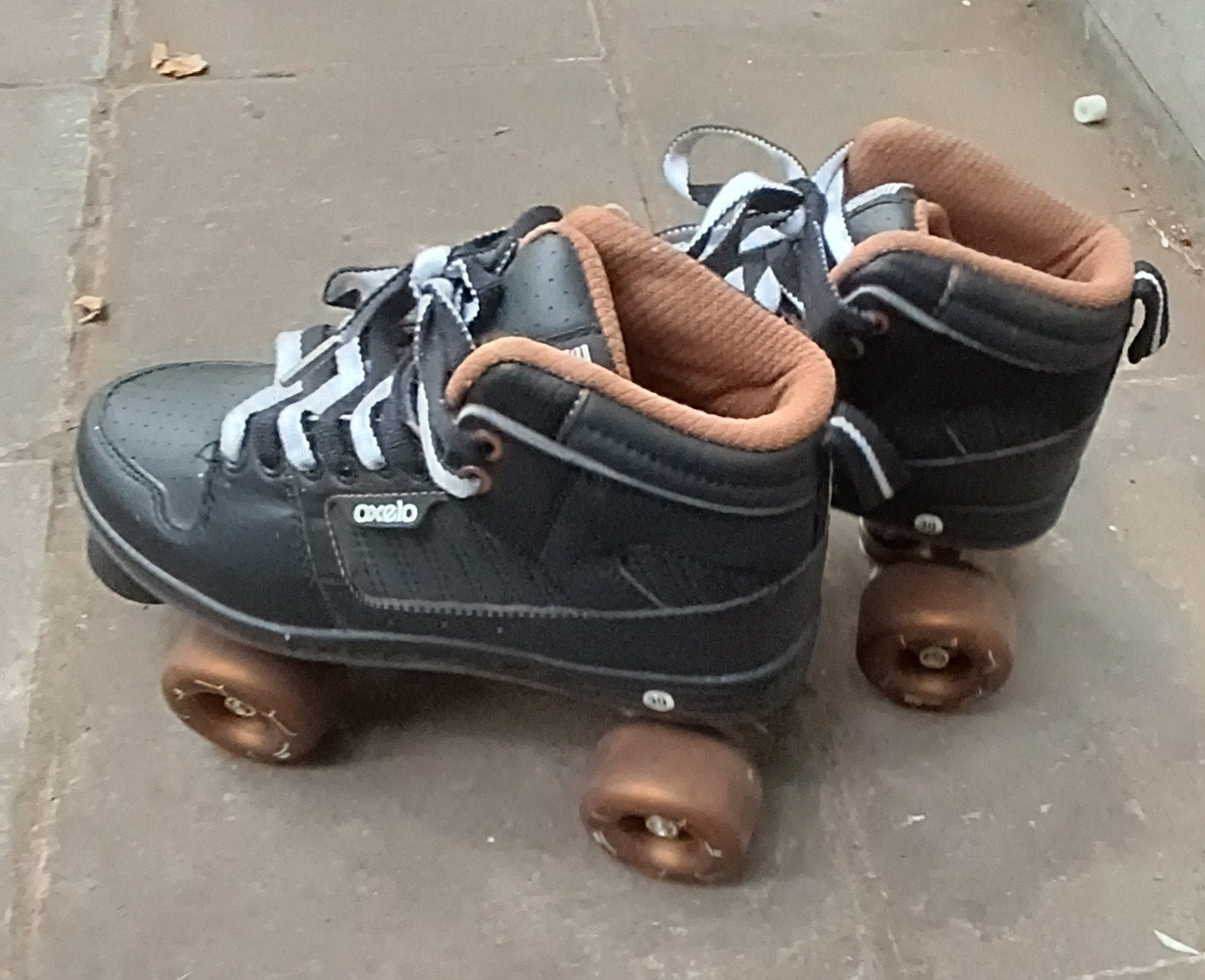 Rollers quad Oxelo noirs T.39, Enlèvement