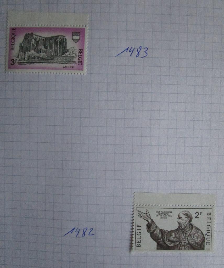 postzegels België 1969, Enlèvement ou Envoi, Non oblitéré
