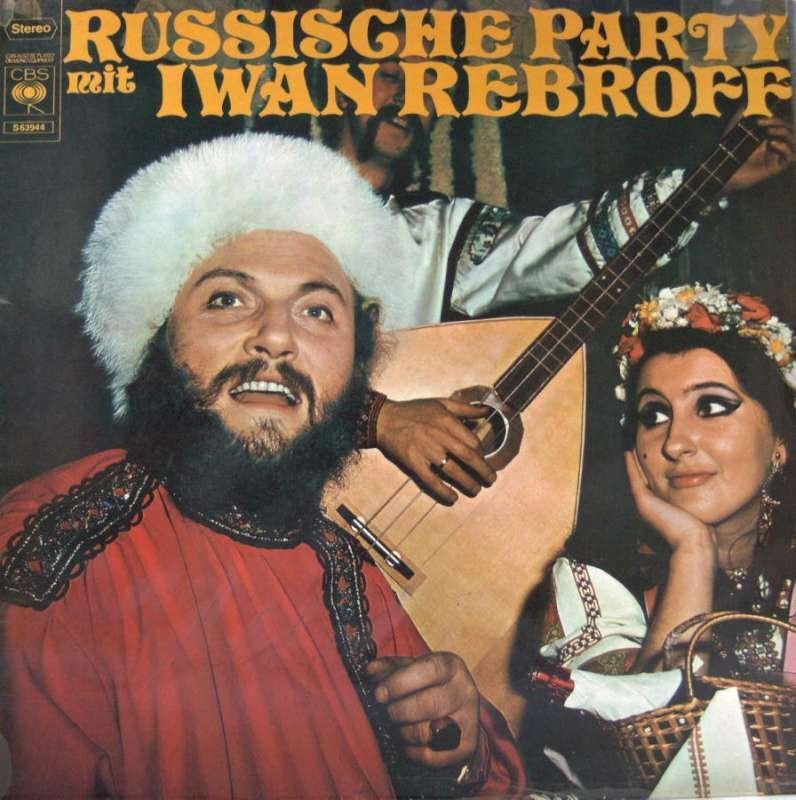 LP Russische Party mit : IWAN REBROFF, Cd's en Dvd's, Vinyl | Verzamelalbums, LP, Complilatie, Ophalen of Verzenden, Zo goed als nieuw