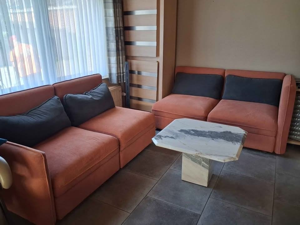 salon-coffre de rangement, Trois personnes, Moins de 75 cm, Comme neuf, Enlèvement