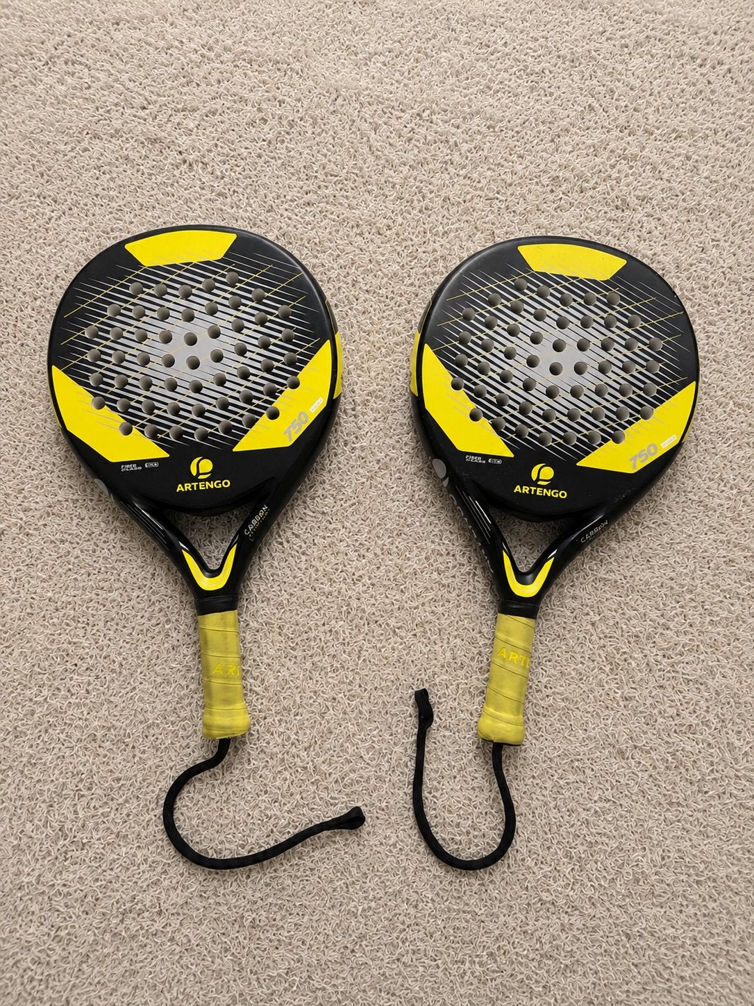 Raquettes Padel Artengo PR730 x2 Décathlon - Etat correct, Enlèvement ou Envoi, Utilisé, Raquette de padel
