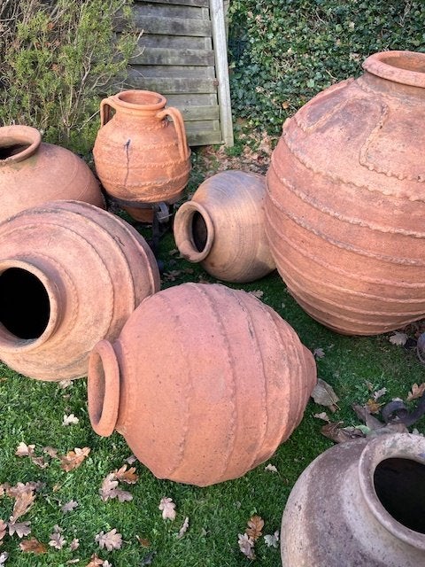 Kruiken en amforen, meer dan 100j. handgemaakt, Antiek en Kunst, Ophalen