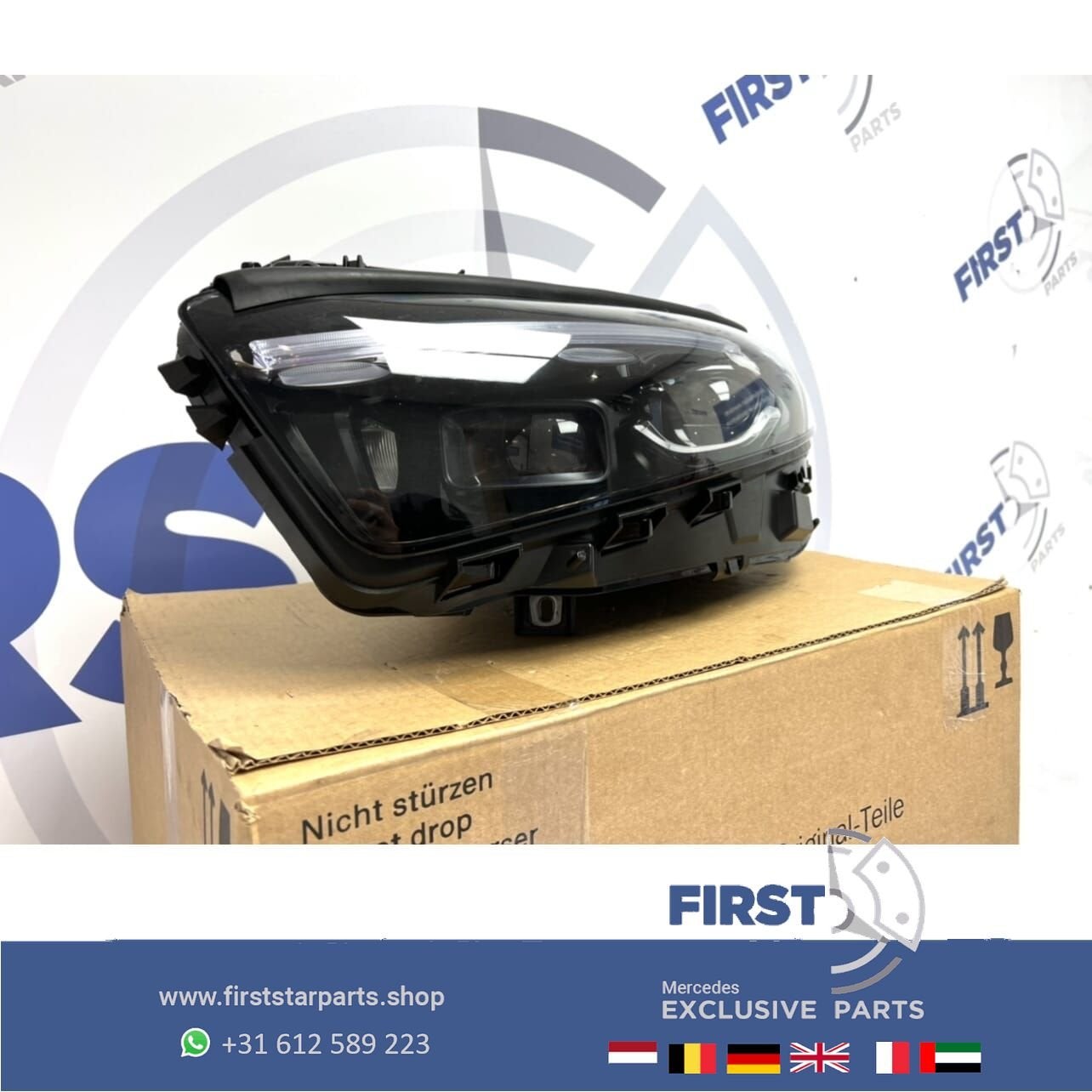A1779065704 W177 V177 FACELIFT A35 A45S AMG VOL LED KOPLAMP, Gebruikt, -, Ophalen of Verzenden, -