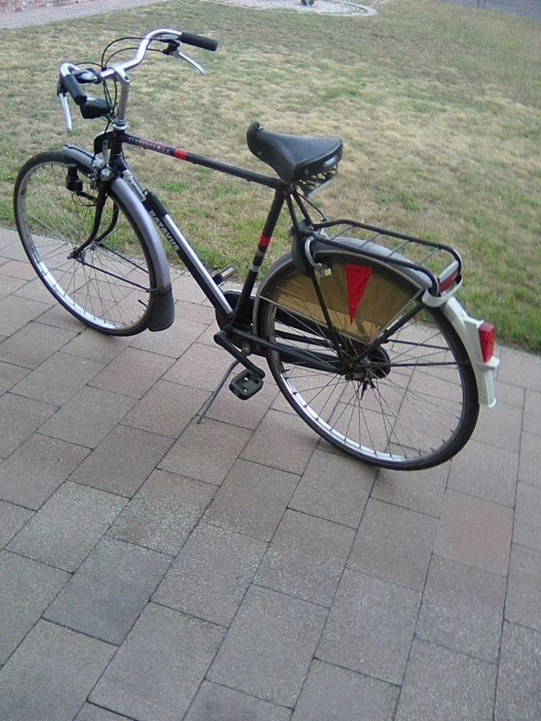 fiets, Ophalen, Gebruikt, Velgrem, Versnellingen