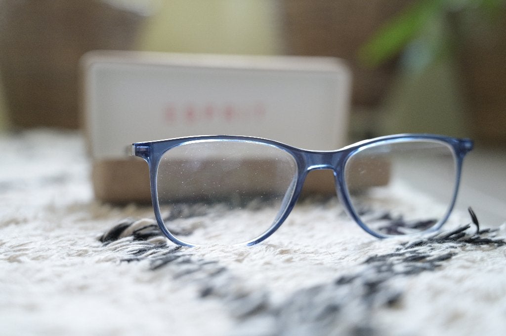 Esprit montuur, Handtassen en Accessoires, Blauw, Zo goed als nieuw, Bril, Ophalen