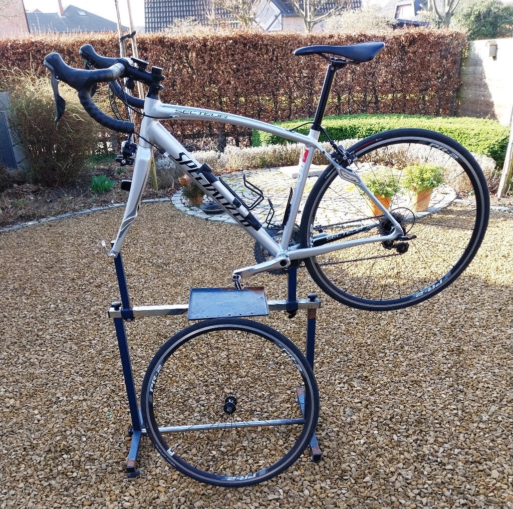 race fiets SPECIALIZED SECTEUR ZILVER, Fietsen en Brommers, Gebruikt, Velgrem, 49 tot 53 cm, Overige maten