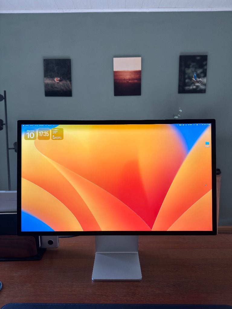 Apple studio display - kantelbare voet, Informatique & Logiciels, Moniteurs, Thunderbolt, IPS, Autres résolutions, Comme neuf