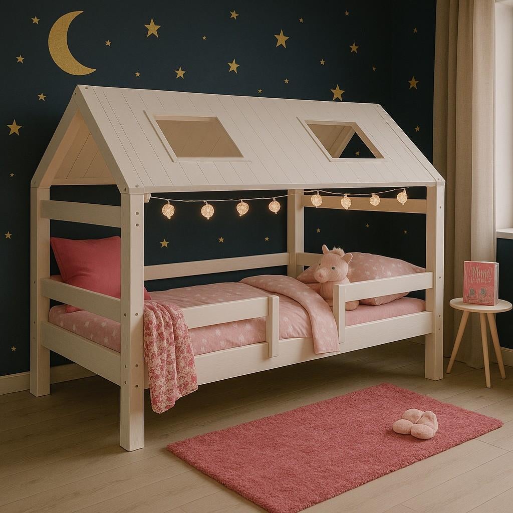 Hoogslaper stapelbed bed huisje kinderbed, Kinderen en Baby's, Ophalen, Stapelbed