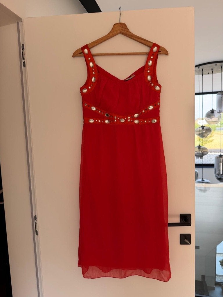 Robe orange 36/38, Vêtements | Femmes, Robes, Enlèvement, Porté, Taille 36 (S), Orange