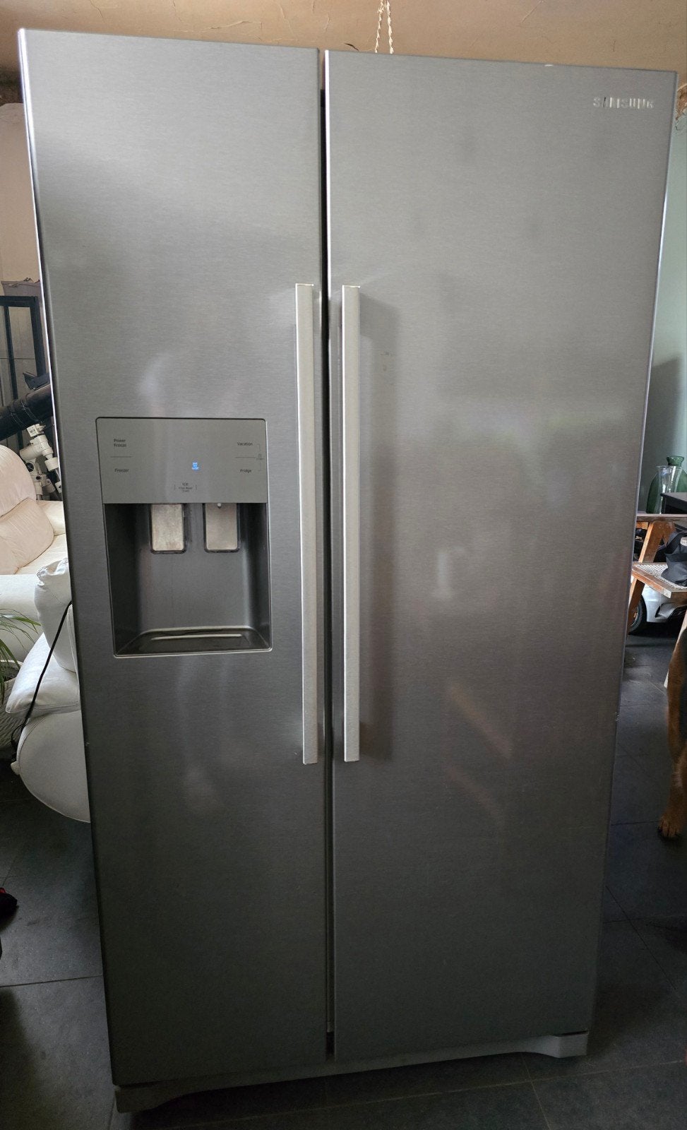 frigo américain samsung, Enlèvement