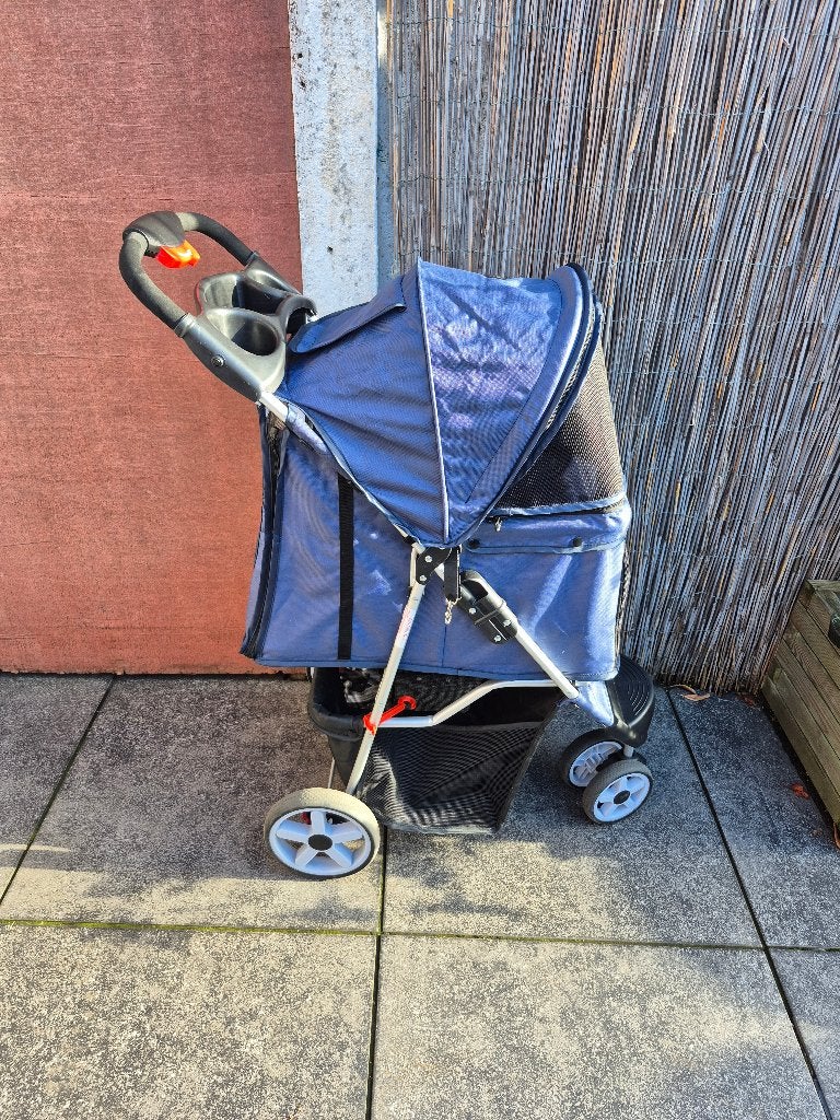 Honden Buggy, Dieren en Toebehoren, Ophalen, Zo goed als nieuw, Hondentuig