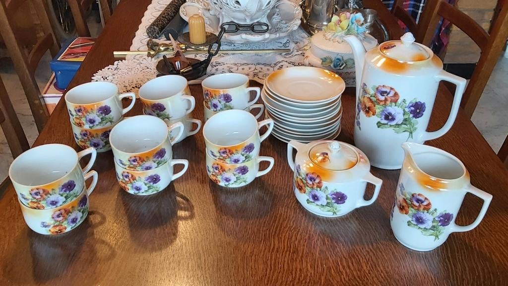 Thee/Koffie servies, Enlèvement