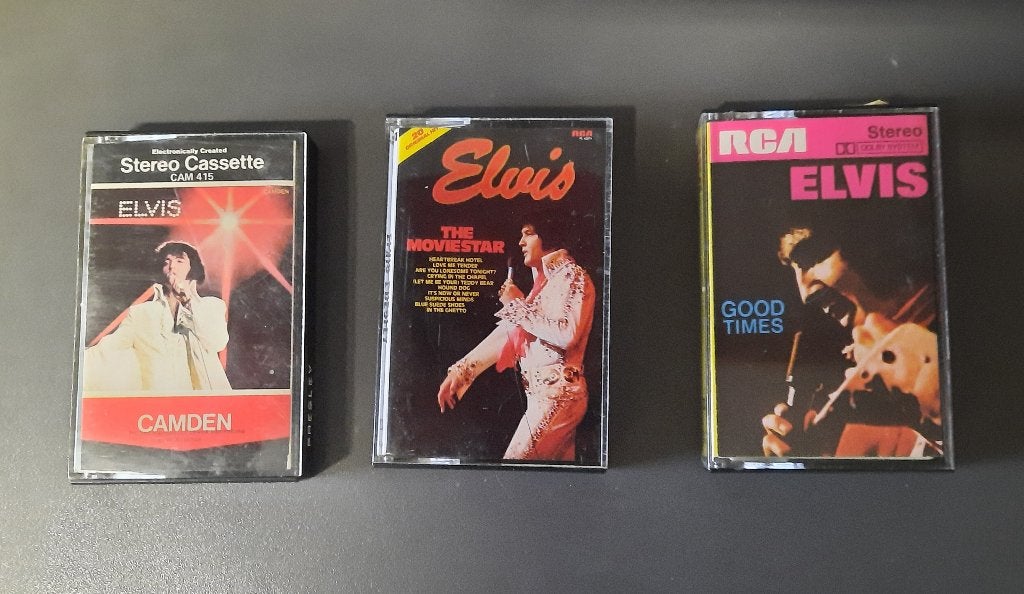 Elvis Presley 3 muziekcassettes - collectors, Gebruikt, 2 t/m 25 bandjes, Ophalen of Verzenden, Origineel