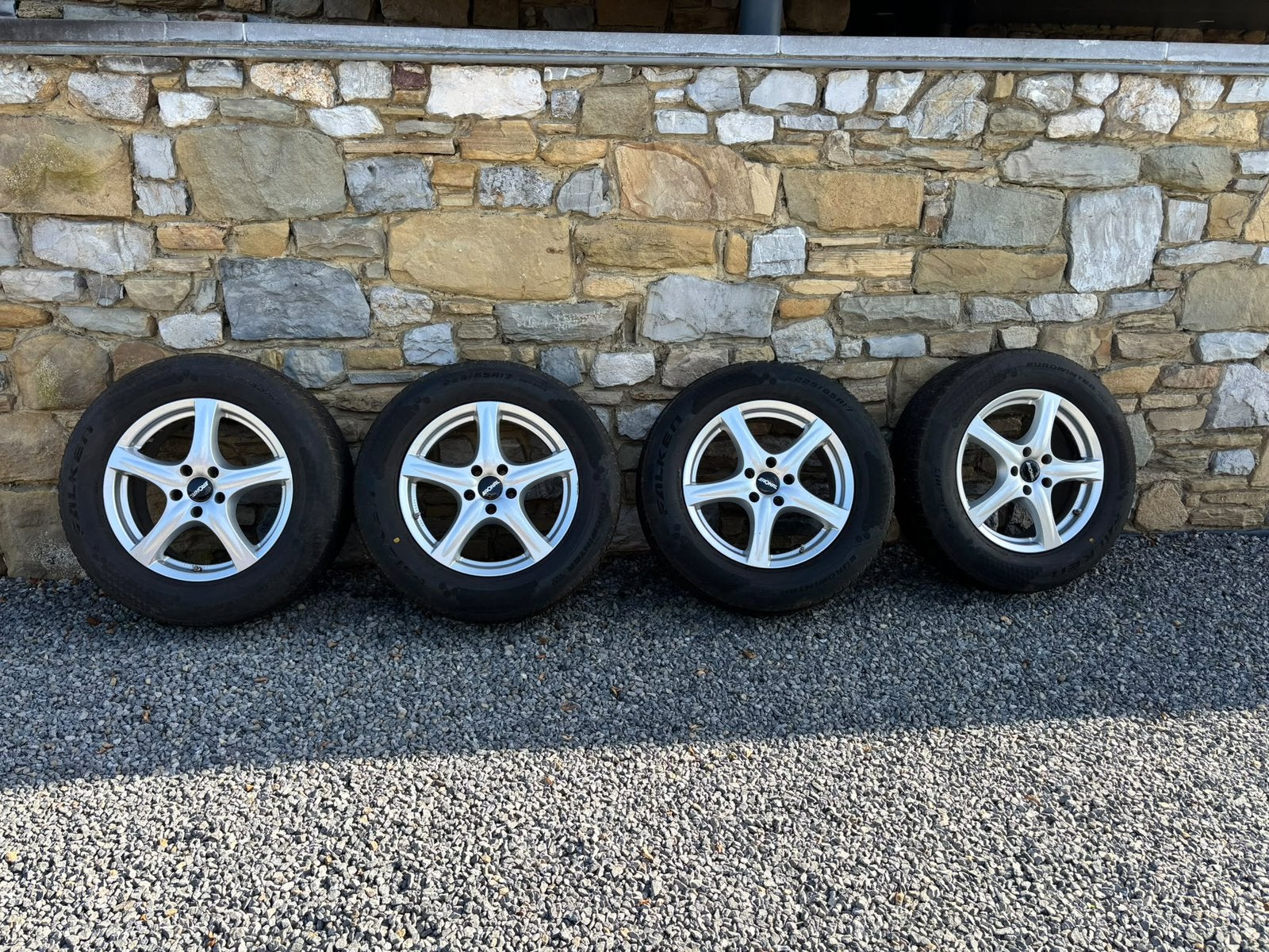 4 jantes alu pour Nissan Xtrail, Pneus et Jantes, Pneus hiver, 17 pouces, Enlèvement