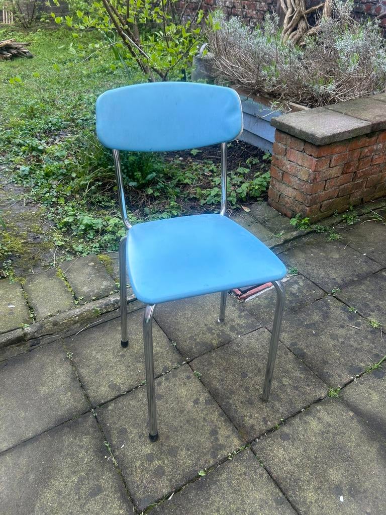 Vintage Retro Stoel, Antiek en Kunst, Ophalen