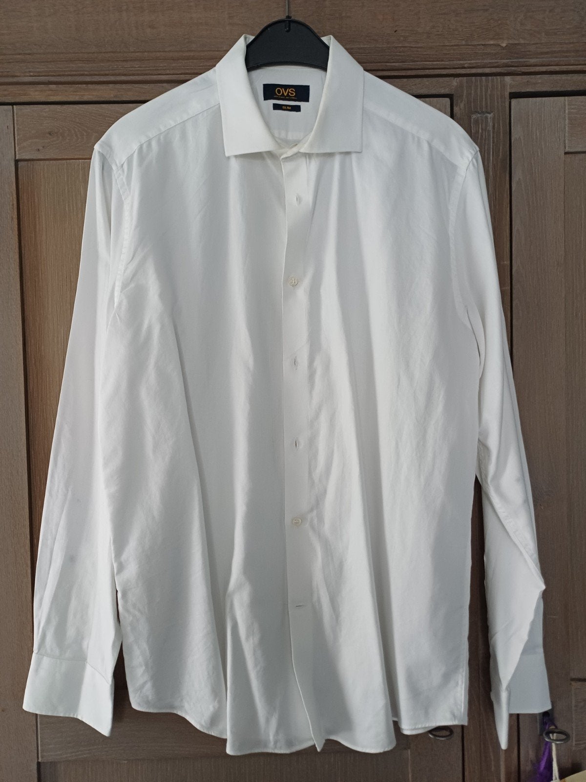 Belle chemise blanche pour homme, Enlèvement, Blanc