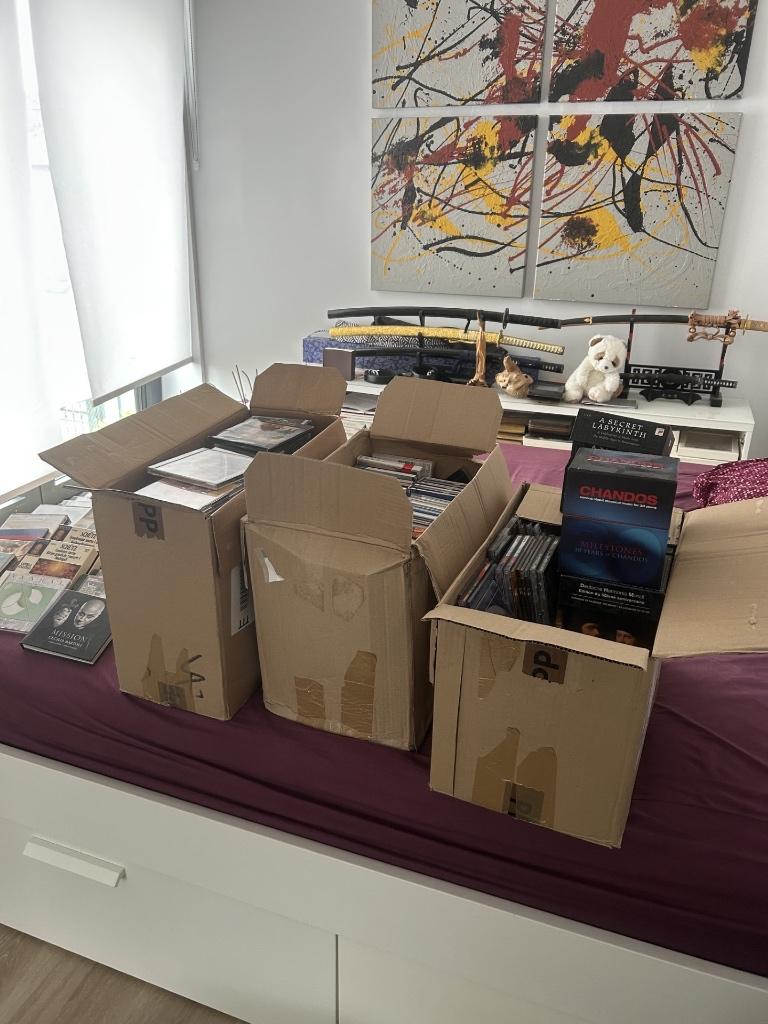 Verzameling CD's te koop uit eigen collectie, Ophalen
