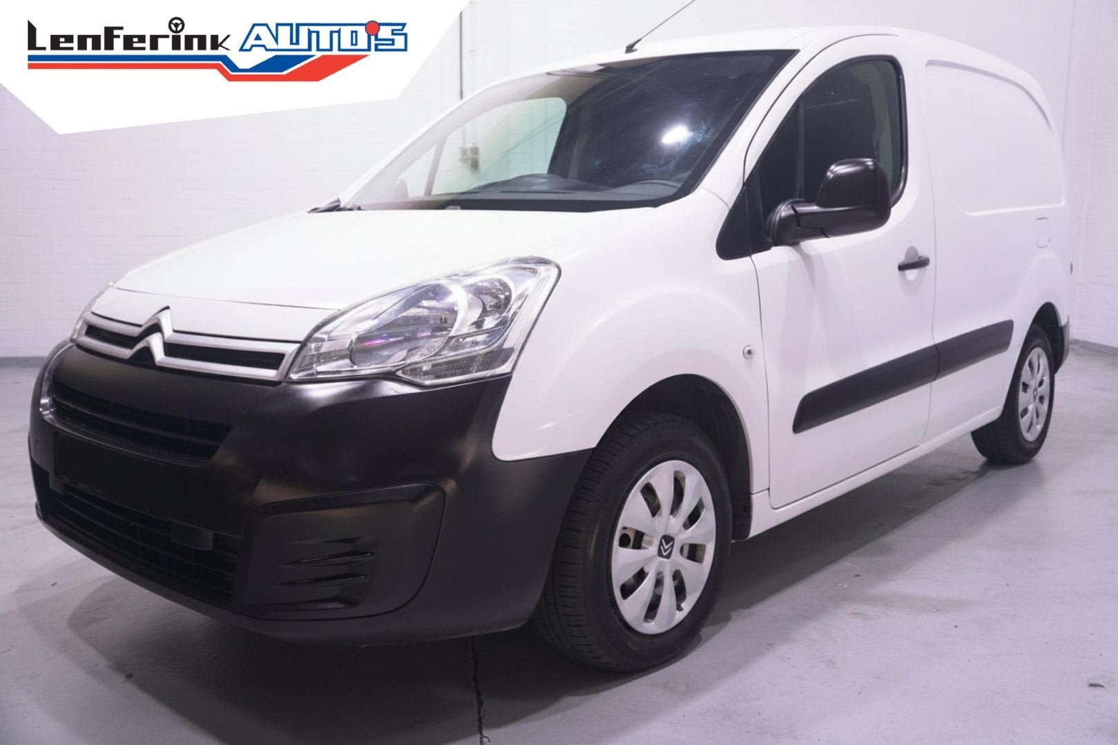 Citroën Berlingo 1.6 BlueHDI 75 pk Marge Auto, Airco Elek. P, Auto's, Citroën, Electronic Stability Program (ESP), Wit, Bedrijf