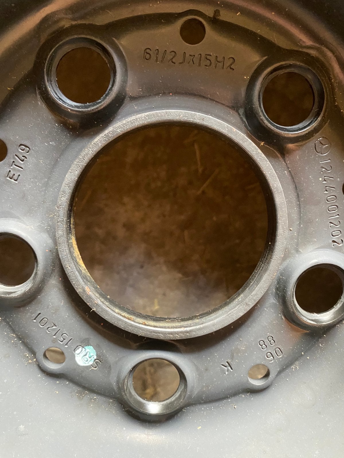 Stalen velg voor mercedes benz w124, Enlèvement, Comme neuf