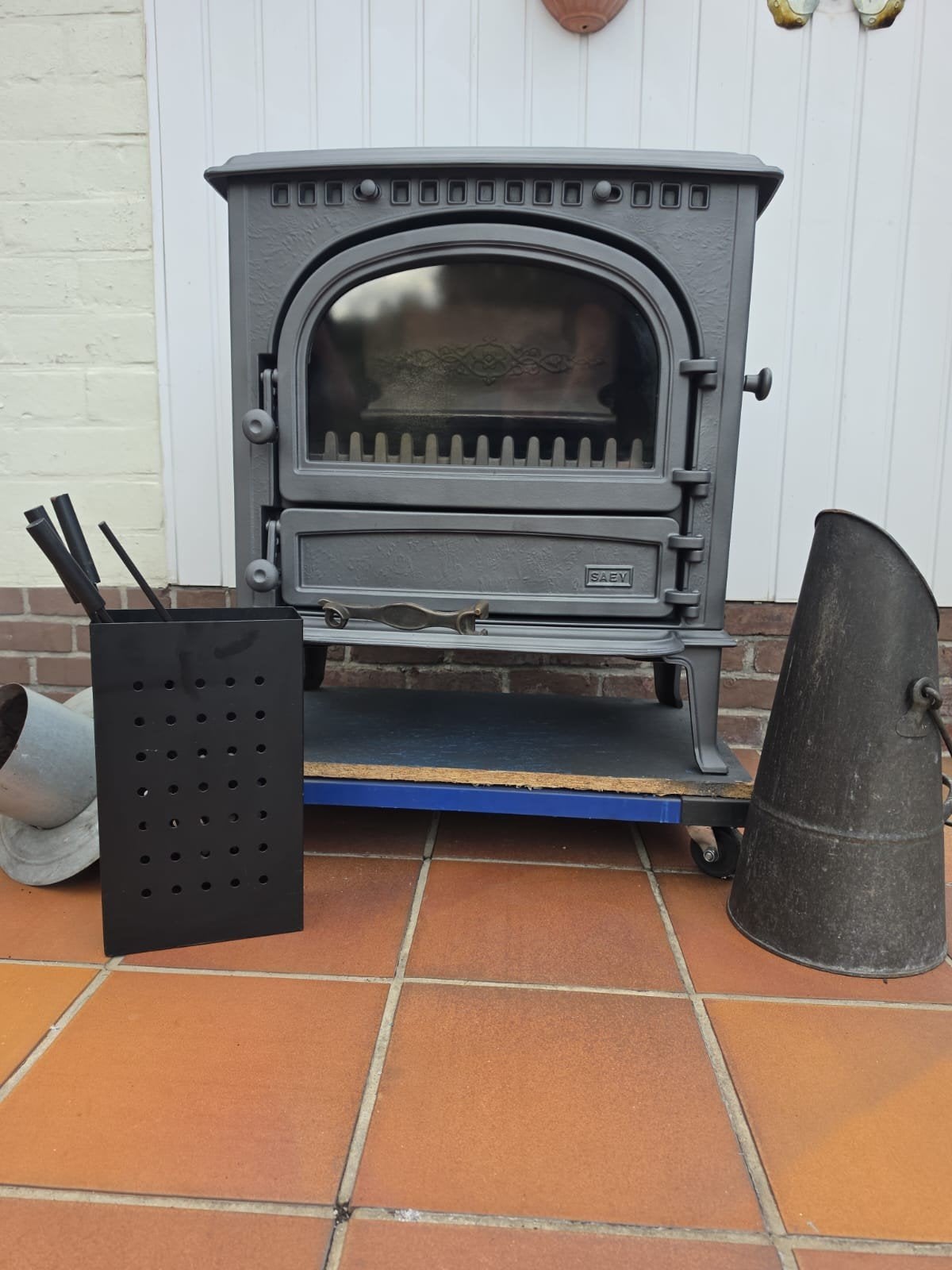 Kachel SEAY 92 hout en kolen kachel, Enlèvement, Bois