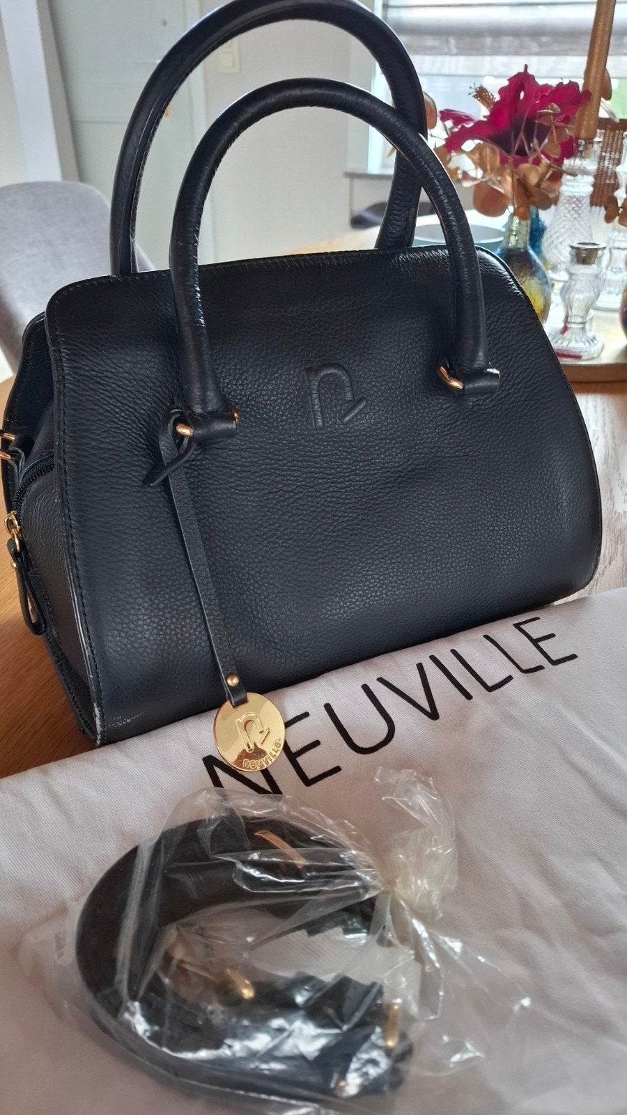 Handtas Neuville blauw, Ophalen, Blauw