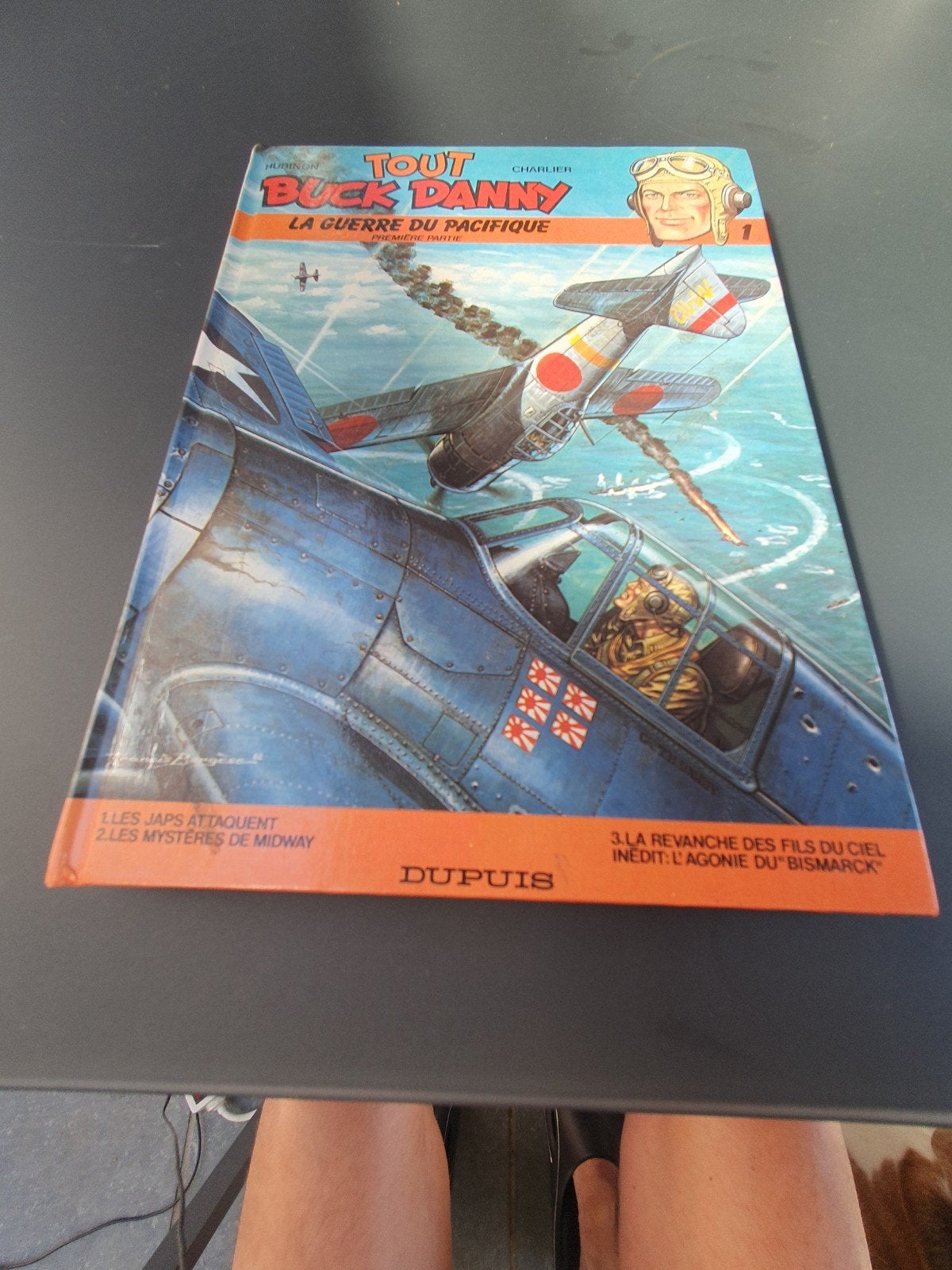 Tout buck danny EO 1983 T1, Enlèvement ou Envoi