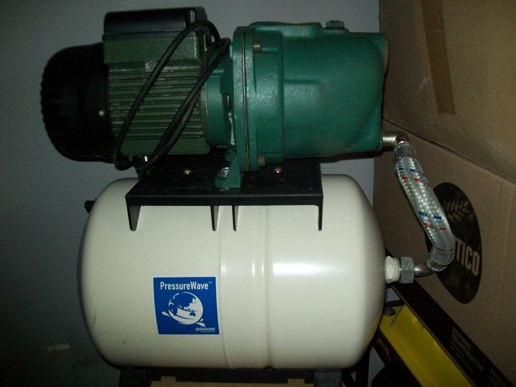Hydofoorpomp DAB JET 112 M, Tuin en Terras, Waterpompen, Ophalen, Gebruikt, Elektrisch, Hydrofoorpomp