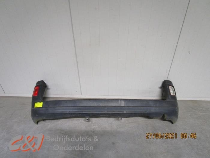 Pare-chocs arrière d'un Renault Kangoo (PVC), Renault, -, 3 mois de garantie, Utilisé